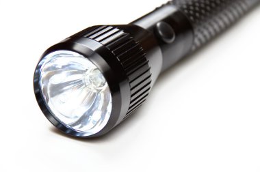 Shining flashlight clipart
