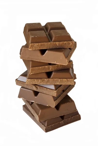 Pile de chocolat — Photo