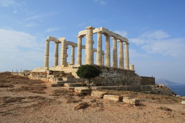 Temple of Poseidon clipart