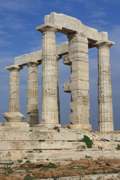 Poseidons tempel, Grekland. — Stockfoto
