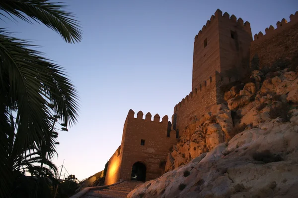 Alcazaba von almeria — Stockfoto