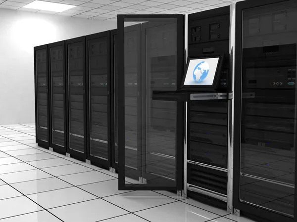 Server ruimte — Stockfoto