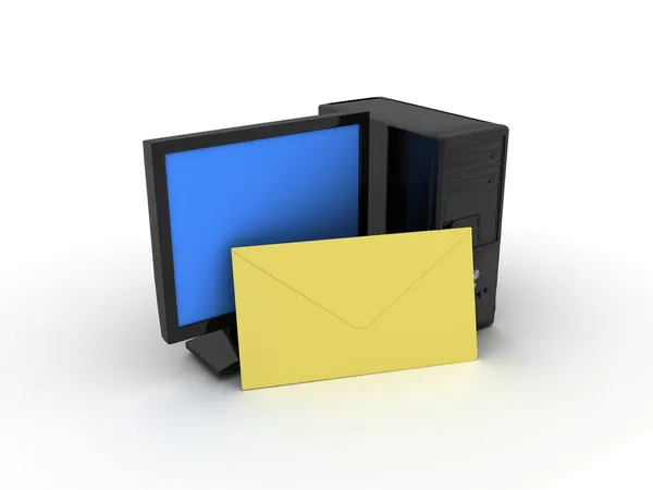 Computer mail — Stockfoto