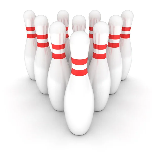 stock image Symbol of bowling