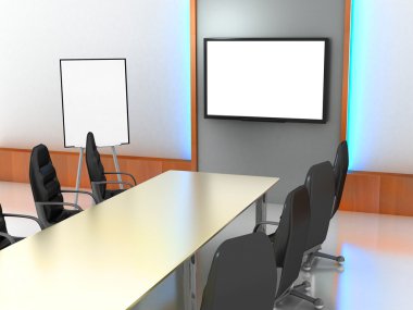 Office-room, presentation clipart