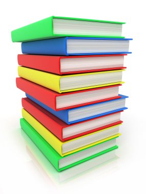 Books column clipart