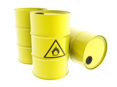 Three barrels clipart