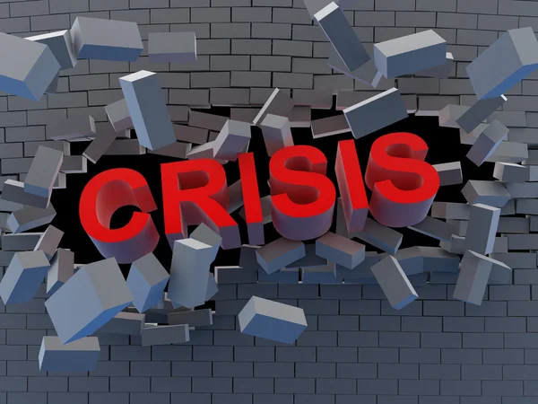 Crise — Fotografia de Stock