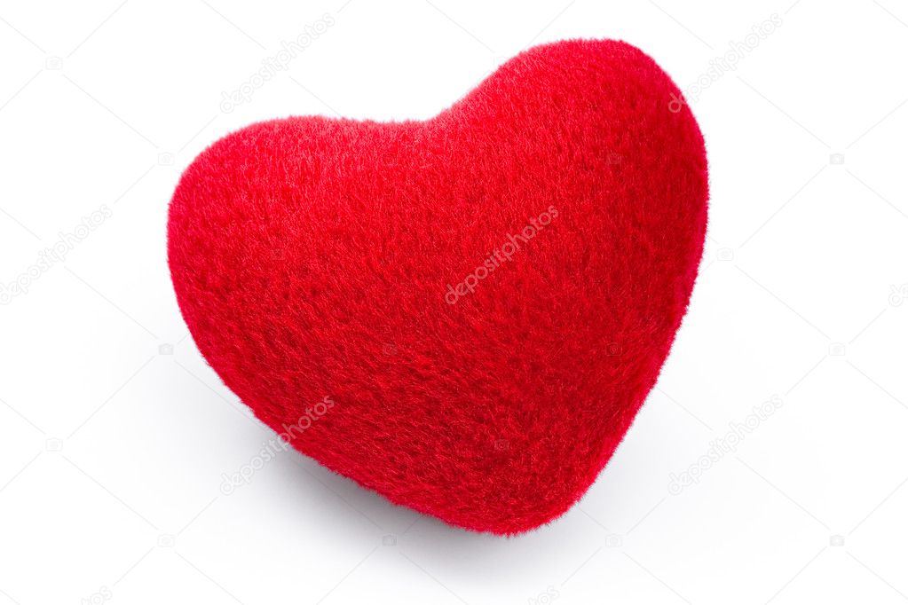 Soft red heart