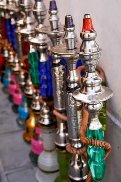 Hookahs (water pipes) in Doha Qatar — Stock Photo, Image