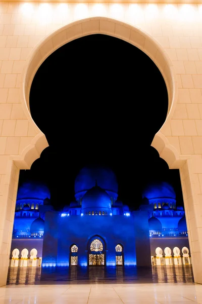 Sheikh zayed mosque in abu dascar, uae Fotografia Stock