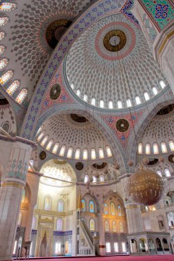 Ankara - Kocatepe Mosque - indoor clipart