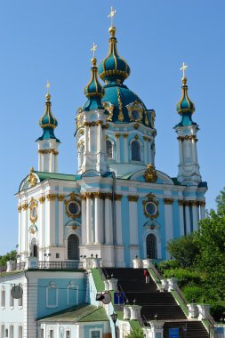 Kiev, Ukrayna - st andrew Kilisesi