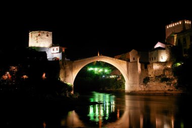 Mostar Bridge - Bosnia and Herzegovina clipart