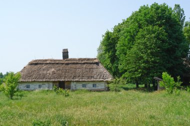 Forest hut house clipart