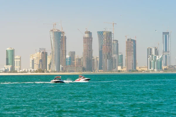 Doha - de hoofdstad van qatar — Stockfoto