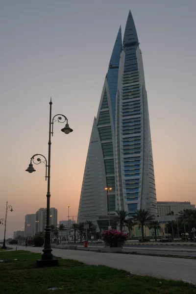 Bahrajn - world trade Centre — Zdjęcie stockowe