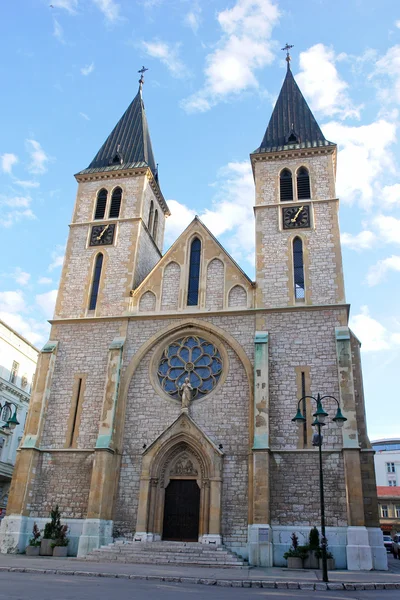 ボスニア ・ ヘルツェゴビナ、サラエヴォの教会 — ストック写真