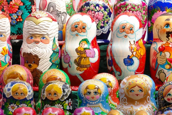 Vnořených ruské panenky — Stock fotografie