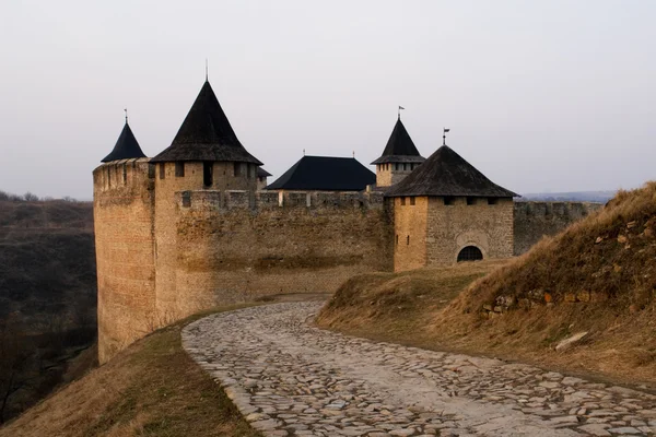 stock image Castle - Khotin, Ukraine