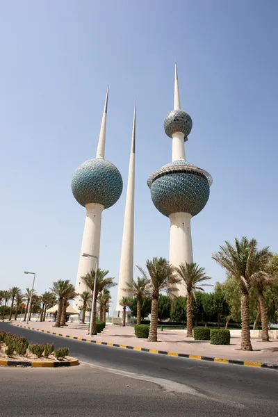 Kuveyt kuleleri — Stok fotoğraf