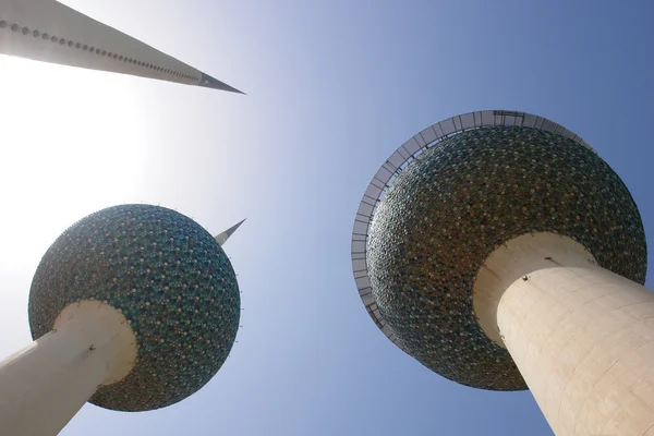 Kuwait towers — Stockfoto