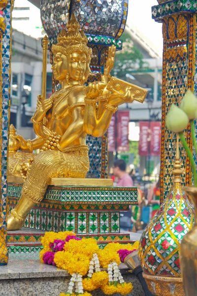 Buddhistisches Tempeldetail -bangkok thailand — Stockfoto