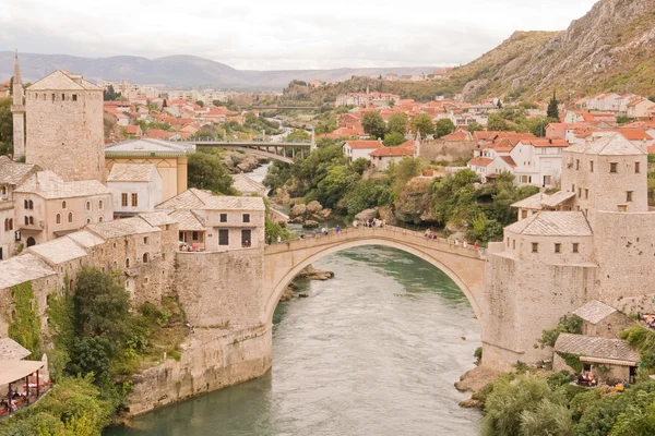 Мост Мостар - Босния и Герцеговина — стоковое фото