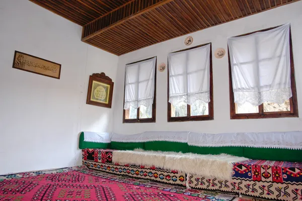 Tradizionale interno casa turca — Foto Stock