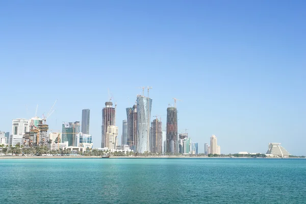 Doha - The capital city of Qatar — Stock Photo, Image