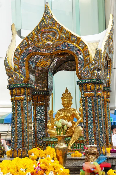 Βουδιστικό ναό λεπτομέρεια - Μπανγκόκ Ταϊλάνδη — Φωτογραφία Αρχείου