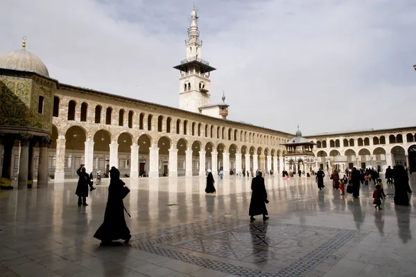 Дамаск - Омейядів мечеть Сирії Стокова Картинка