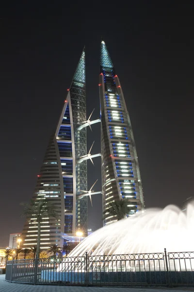 Bahrein - Világkereskedelmi Központ Stock Kép