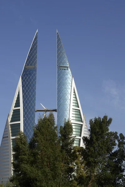 Bahrain - World trade center Stockbild