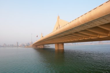 Bahrain Shaikh Isa bin Salman bridge clipart