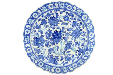 Turkish tile plate clipart