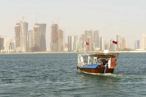Doha huvudstad staden av qatar — Stockfoto