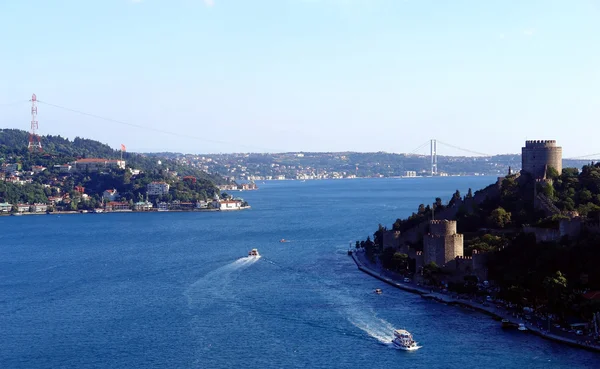Βοσπόρου γέφυρα - Κωνσταντινούπολη - Τουρκία — Φωτογραφία Αρχείου