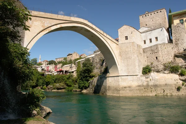 Mostar bridge - Bosnien Hercegovina Royaltyfria Stockfoton