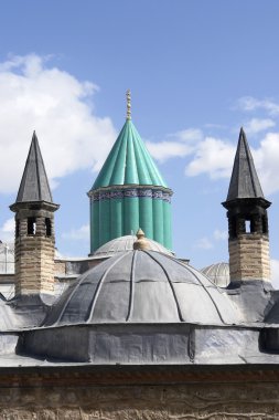 Konya Turkey, Mevlana museum clipart