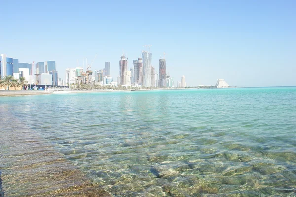 Doha - qatar sermaye city — Stok fotoğraf