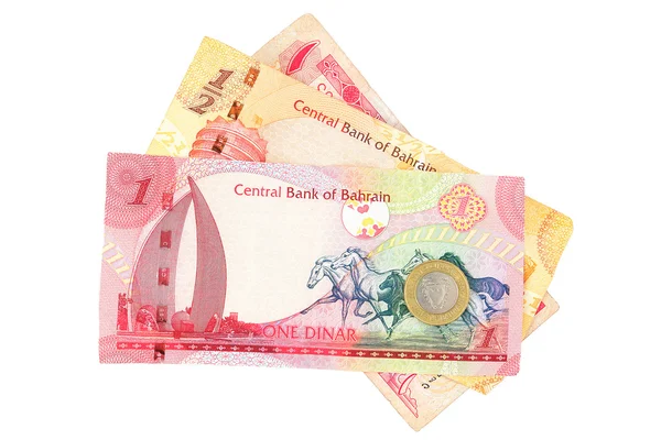 Dinheiro do Barém - isolado — Fotografia de Stock
