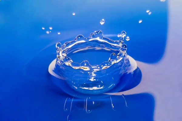 Mavi su kabı — Stok fotoğraf
