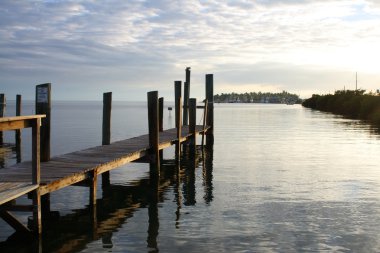 Wooden dock clipart