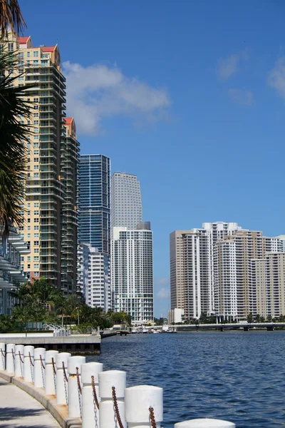 stock image Buildings on Biscayne Bay