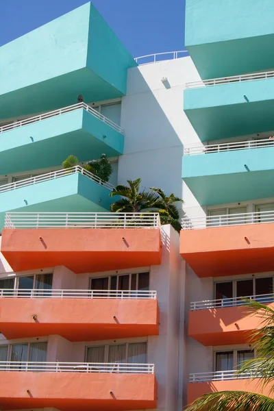 Renkli balkonlar — Stok fotoğraf