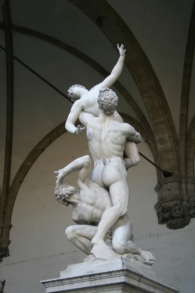 Statue at the Piazza della Signoria — Stock Photo, Image