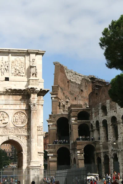 Três paredes do Coliseu — Fotografia de Stock
