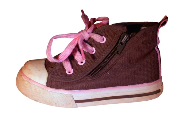 Použité obuv — Stock fotografie