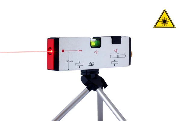 Laser tool con trave — Foto Stock